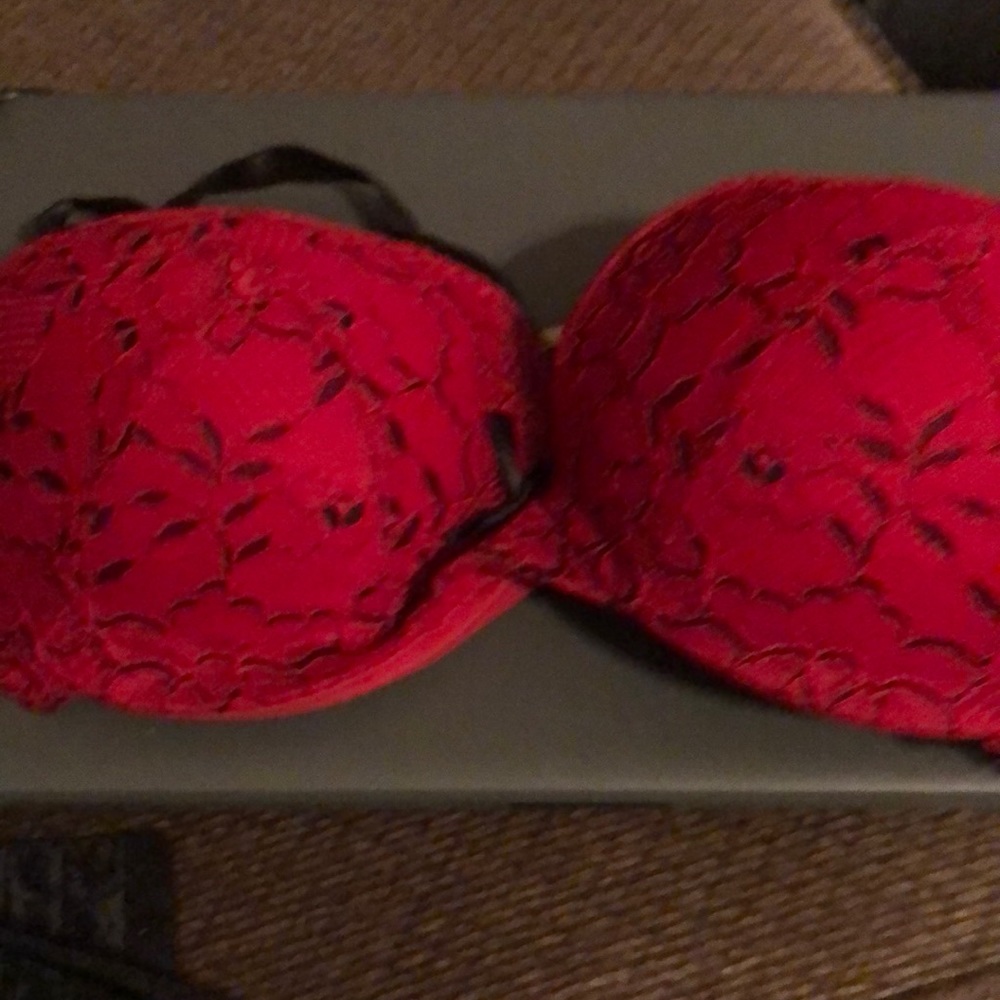 Red Torrid Lace Bra